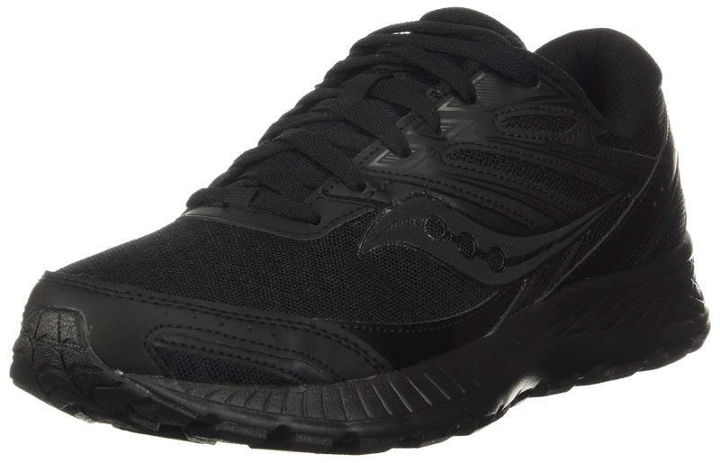 Saucony Women's Cohesion 13 Running Shoe, Grey/Black, 8 - Image 1